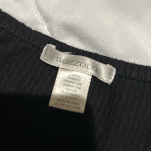 Black Ribbed Bodysuit - Picture 3 of 3